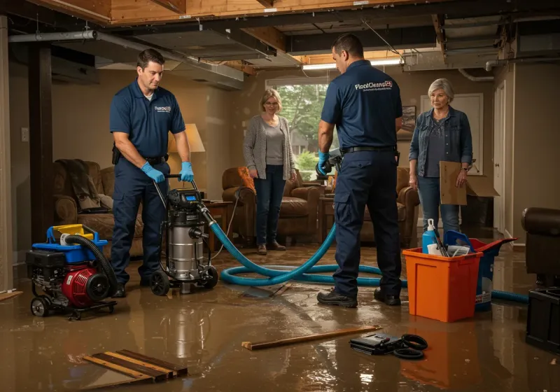 Basement Water Extraction and Removal Techniques process in Burnsville, NC